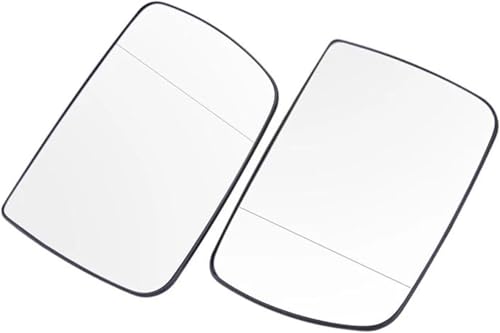 Rétroviseur latéral chauffant antibuée pour BMW X5 E53 miroir de porte dégivrant blanc gauche droite