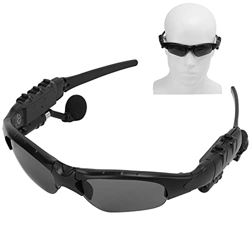 XUMIUZIY Wireless Bluetooth Sunglasses, Music Headset Headphone Smart Glasses for Men Women, Motorcycle Riding Glasses for Outdoor Sports