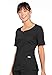 Cherokee Workwear womens Workwear V-neck Top medical scrubs shirts, Black, Medium US