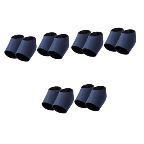 NOLITOY 3sets Replaceable Heel Socks Heel Protector Breathable Sleeves Winter Supplies 2pairs*3