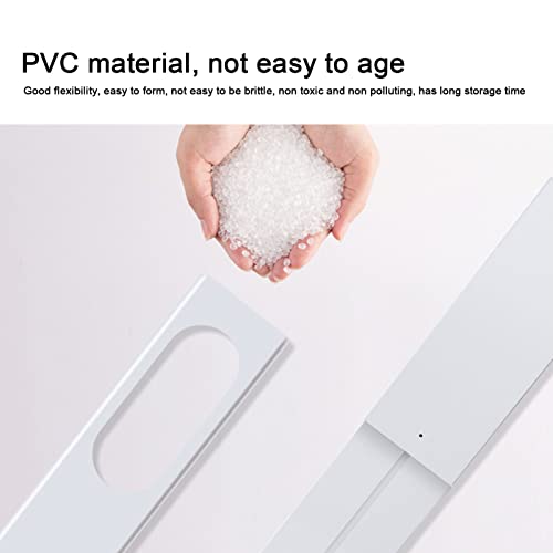 Kit de ventana de aire acondicionado portátil universal y ajustable de 43-140 cm 6