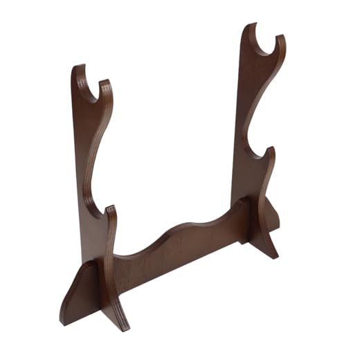 VICASKY Wood Flute Display Rack Desktop Flute Holder Stand for Musical Instruments Home Decorative Rack