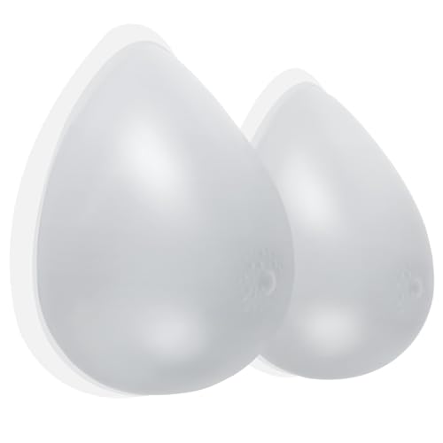 IVITA One Pair A Cup Self Attaching Silicone Breast Forms for Mastectomy Crossdresser Prosthesis Transgender Cosplay - Clear