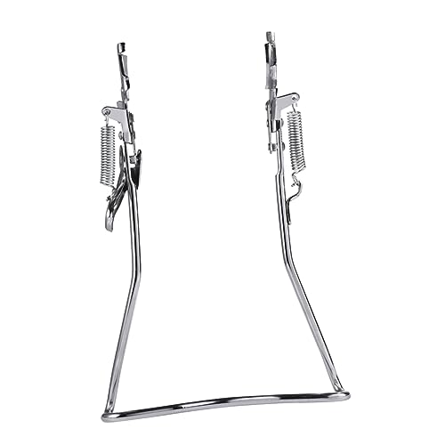 Holibanna Durable Double Bike Kickstand Repair Rack for Easy Parking Lightweight Design for Mountain and Road Bicycles Essential Bike Accessories for Stability