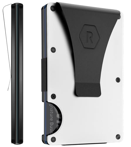 The Ridge Wallet for Men - Slim Minimalist Compact Wallet and Card Holder, RFID Protected Front...
