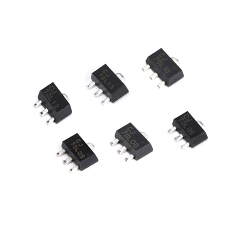Estabilizador de tres terminales CJ78L08 SOT-89 SMD pack 50 piezas 4