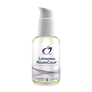 Designs for Health Liposomal NeuroCalm – Liquid GABA + L Theanine to Support Calm + Healthy Stress Response (25 Servings / 1.7oz)
