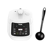 ティファール 電気圧力鍋 圧力鍋 ラクラ・クッカー エピスレードル オンパック ホワイト コンパクト 発酵 低温調理 時短レシピ ほったらかし 調理 9811