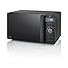 Swan Stealth SM22037LBLKN LED-Mikrowelle, mattschwarz, 800 W, verschiedene Leistungsstufen, 60-Minuten-Timer und Digitalanzeige, SM22037LBLKN