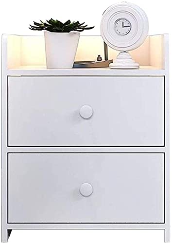 Table de chevet en bois compacte pour optimiser une petite chambre encombrée - 2
