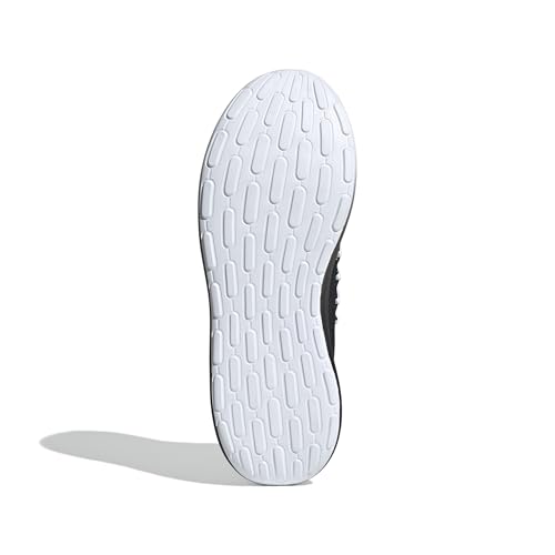 adidas Men's Lite Racer Adapt 7.0, White/Black/White, 6.5 image 4