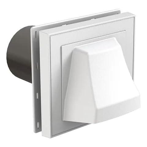 4" HOODED VENT use for Exhaust Fans, Dryer Vents, and more Cover