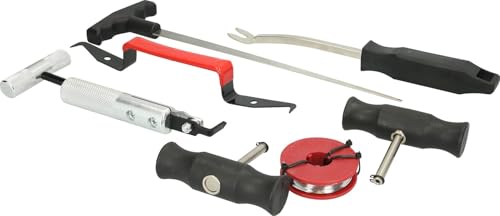 KS TOOLS Windschutzscheiben-Ausbau-Satz, 7-tlg