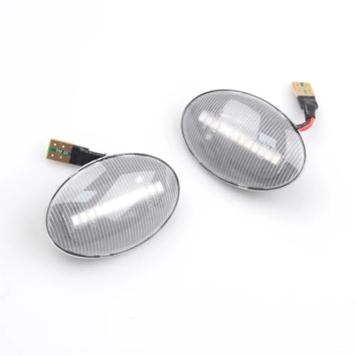 Indicador lateral intermitente dinámico blanco compatible con Opel Sintra 2