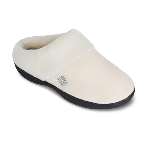 Image of isotoner womens Classic Clog Non-slip Memory Foam Slippers