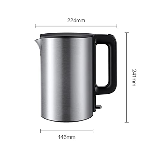 Tetera Eléctrica Inteligente de Acero Inoxidable 1.5L miniatura 2