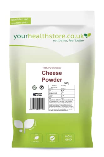 Yourhealthstore 100% Pure Cheddar Cheese Powder,300 g