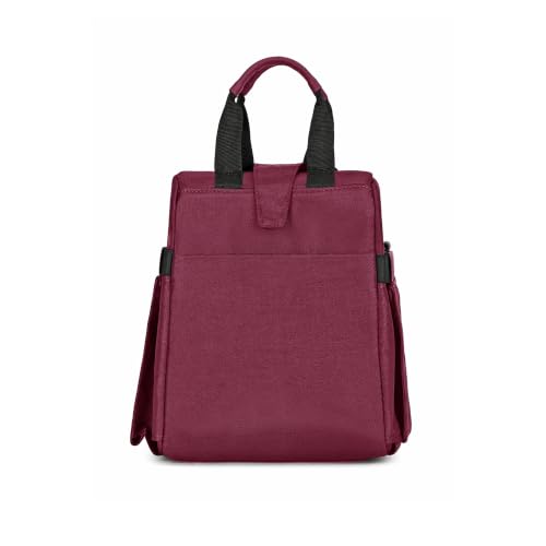 Image of Carriall Lunch Bag for Office | Water-Resistant Tiffin Bag for Office, College, School & Picnic | 8L Reusable Lunch Box Bag for Men, Women (Maroon)