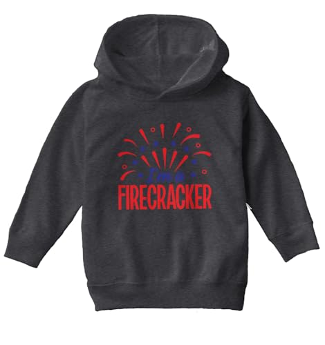 Tcombo I'm A Firecracker - 4th of July Toddler/Youth Fleece Hoodie2
