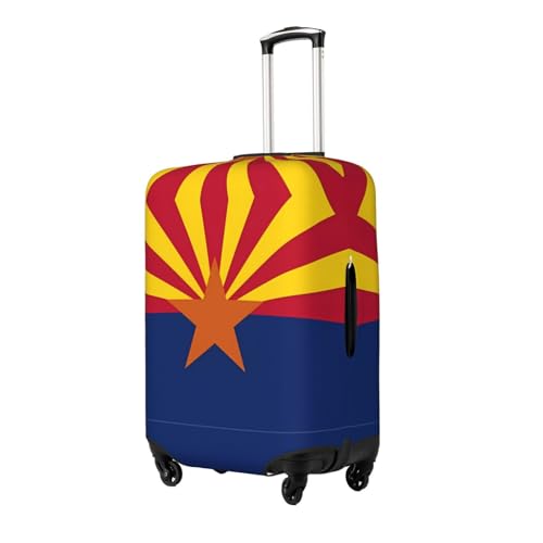 Luggage Suitcase Cover Protector, Printed Arizona Flag Luggage Covers for Suitcase, Baggage Covers Fits 18-32 Inch Luggage2