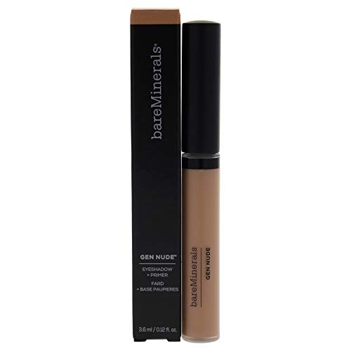 bareMinerals Gen Nude Eyeshadow + Primer (LOW KEY), 0.12 Fluid Ounce