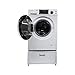 Equator All-in-one Washer Dryer Ventless FULLY BUILTIN 0-CLEARANCE 1.62cf/15lbs 110V 1400RPM with Pedestal + ADA (White)