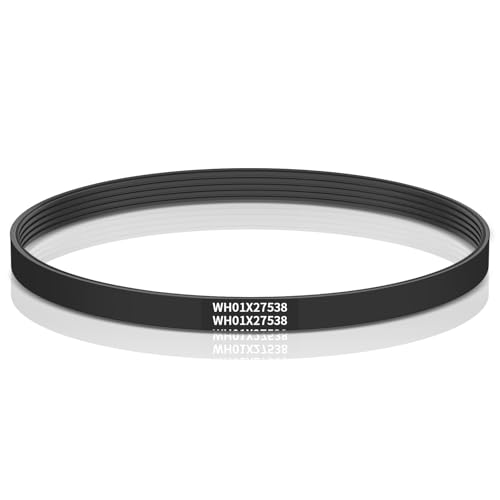 WH01X27538 Washer Drive Belt 2025 Upgraded Compatible with GE Hotpoint Washing Machines Belt Replacement Clothes Washing Machine Parts 290D1101P005 AP6328256 PS12299369 4587903 5 Ribs 4 Grooves