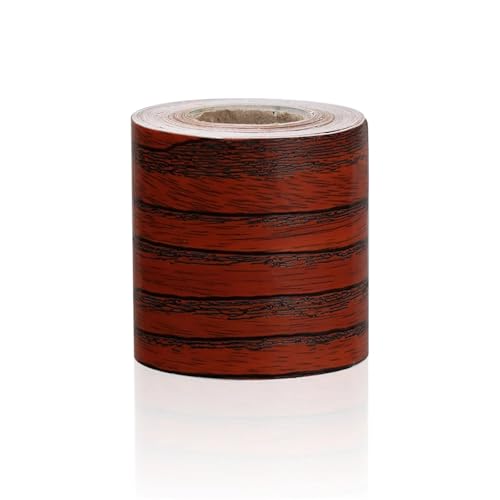 �S�����ǎ��{�[�_�[�X�e�b�J�[ �h�����ȔS�� PVC �ؖڒ��ǎ��{�[�_�[���F 5-12cm x 5m(Dark Brown,500 x 12 cm)