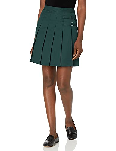 Image of French Toast Girls Adjustable Waist Pleated-Front Two-tab Scooter