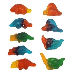 Vidal Gummi Dinosaurs Gummy Candy, 2.2 Pounds