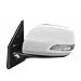 Passenger Side Mirror Fit for 2012-2016 Toyota Land Cruiser Prado LC200 Side Mirror Replacement Side Mirror Assembly Rear View Mirror Accessories Side View Mirror Turn Light, Electric Adjustment