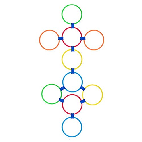 Hopscotch Ring Brinquedos Hop-hop, equipamento de treinamento sensorial infantil, Treinamento físico