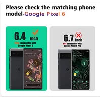 Milomdoi 9 Pack Screen Protector for Google Pixel 8 with 9 Pack Tempered Glass Camera Lens Protector Phone Case Friendly Ultra Accessories Protector de Pantalla