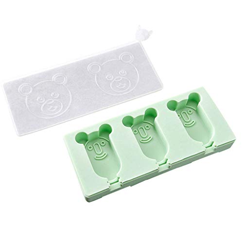 JYC/Amazon.Hot.Newest.Releases | Silicone Popsicle Mold Frozen Ice Lolly Mould Tray Pan Ice Cream Maker Tool