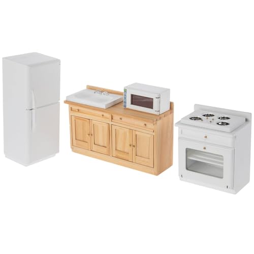 Hobby Lobby Dollhouse Miniature Furniture, 1:12 Scale (Kitchen Set)