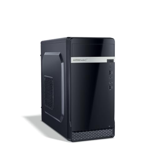 Image of Desktop PC CPU | i3 8th Gen | 8GB DDR4 RAM | 256GB SSD + 500GB HDD | Windows 11 | MS Office | HDMI VGA | USB 3.0 | LAN | Home Office Compute | Free USB WiFi Adapter