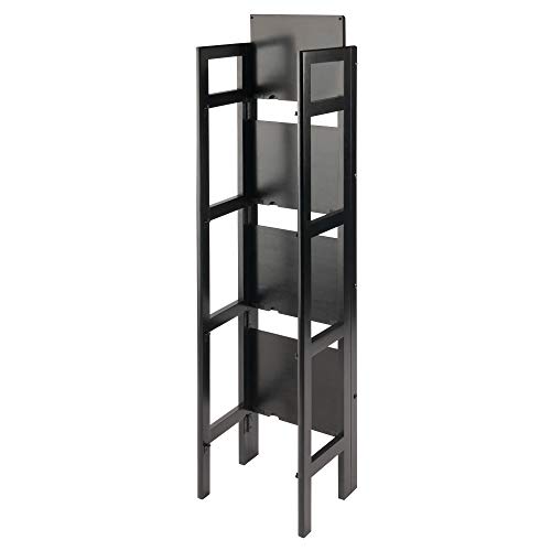 Winsome Wood Terry Shelving, Black #TOP6