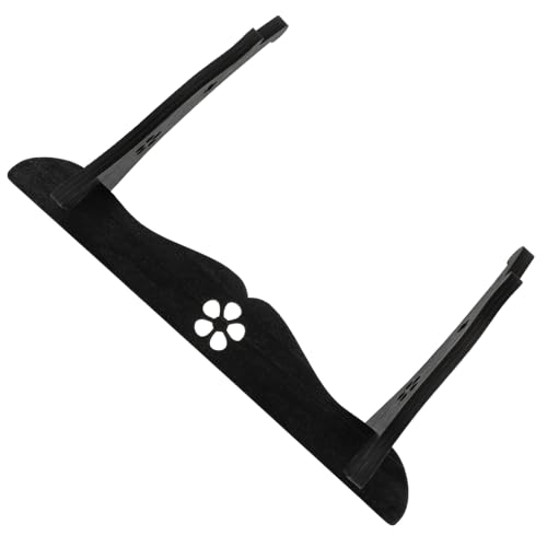 Toddmomy Wooden Flute Stand Elegant Storage Holder for Flute Display Durable Desktop Organizer for and Flutes Cherry Design for Home and Craft