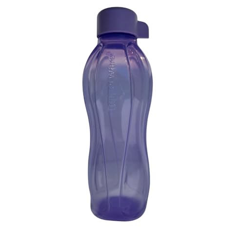 Tupperware to Go Eco EcoEasy - Botella ecológica de 500 ml a prueba de fugas, 0,5 litros, cierre roscado, apta para ácido carbónico (lila)