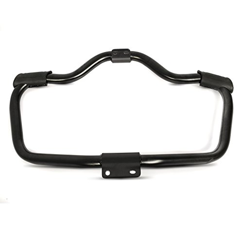 Paramotore compatibile con Harley Davidson Sportster 883 R Roadster (XL 883 R) 04-15 Mustache nero
