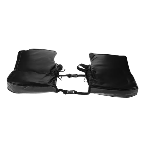 BESTOYARD 2Piezas Guantes para Manillar de Motocicleta Impermeables y Resistentes Cubiertas Térmicas Ajustables para Ciclistas Protección Integral Frío Unidades