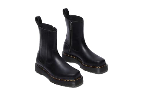 Dr. Martens Women's Amaayah Lo Leather Bex Pull-on Boots Fashion