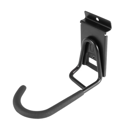 DOITOOL Estante para guardar bicicletas Gancho organizador scooter perchas cochera lama mop viga manos enganches pared Black