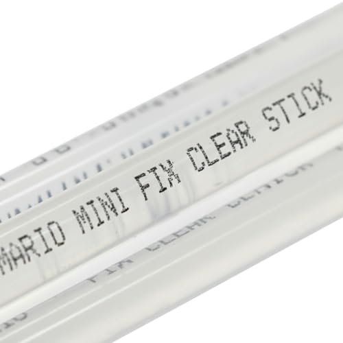 Image of Mario Mini Transparent 7mm Hot Melt Glue Sticks for 20W Glue Gun (25 Pcs) | Strong Adhesive for DIY, Art & Craft, Repairs | Mini Glue Gun Sticks