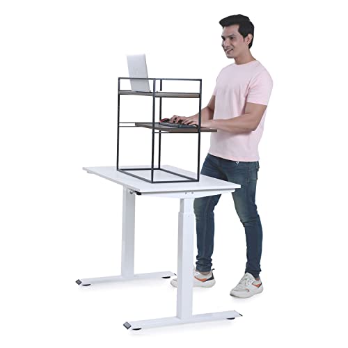 Image of FITIZEN Zen Ergonomic Height Adjustable Standing Desk (Engineered Wood, Powder Coated)