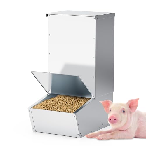BUYYAH 2.5 Bushel Hog Feeder