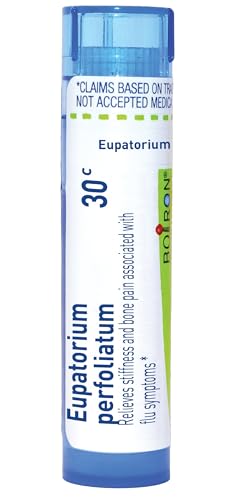 Boiron Eupatorium Perfoliatum 30C Homeopathic Medicine for Stiffness & Bone Pain - 80 Pellets