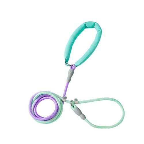 犬のリードペットヘビーデューティ犬のリード屋外大型咀嚼防止ストレッチ牽引ロープ拡張ウォーキングペットの首