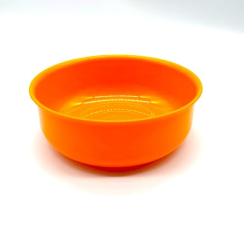Kimmel Cuenco de 17 cm, cuenco, color naranja, cuenco para cereales, sopa de plástico reutilizable