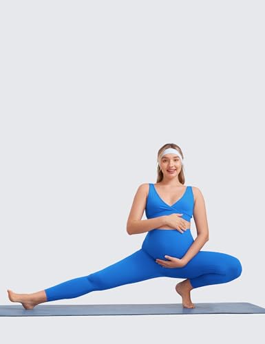 Image of CRZ YOGA Maternity Leggings 25 inch | Butterluxe, Extremely Soft, Gentle Compression, Yoga, Super High Rise, U-shaped Belly, Pregnancy and Postpartum